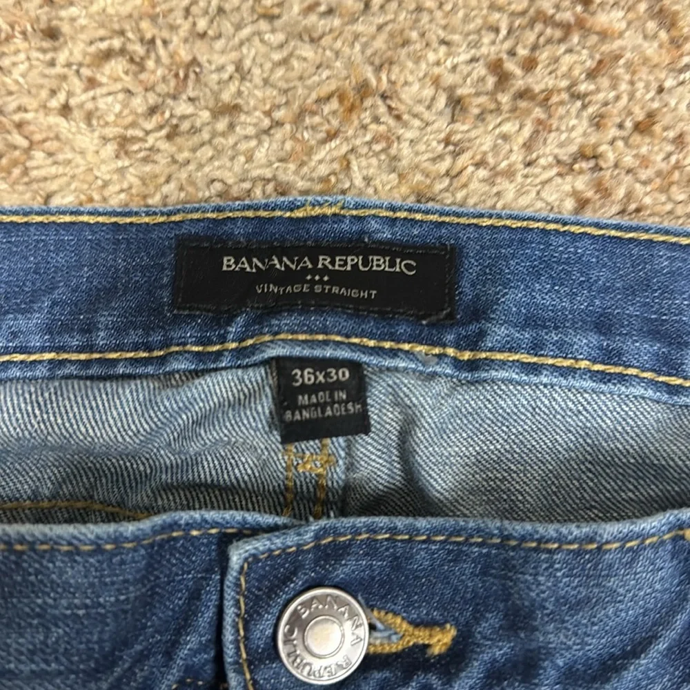 Men’s 36x30 Vintage Straight Banana Republic Jeans